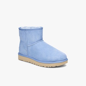 Ugg Classic Mini II Women Classic Boots Blue (6908WFJPY)